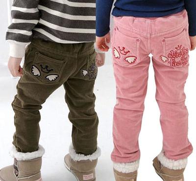 童裝廠家直供 女童天使燈芯絨加絨休閑褲，冬日溫暖與時(shí)尚兼?zhèn)? />
</a>
<span><a href=